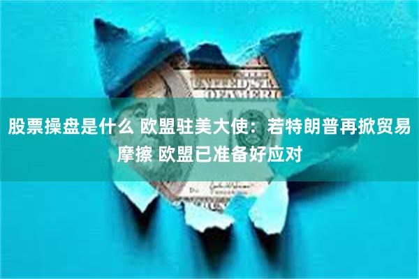 股票操盘是什么 欧盟驻美大使：若特朗普再掀贸易摩擦 欧盟已准备好应对